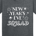 thumbnail image 4 of Inktastic New Year's Eve Squad with Stars in White Youth T-Shirt, 4 of 5