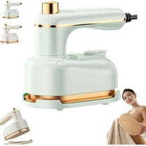Baweilder Handheld Portable Iron,Baweilder Steamer,Portable Steamer Iron,Portable Steam Irons with Anti-Scald Base,360° Rotatable,2 in 1 Mini Travels for Travel and Home