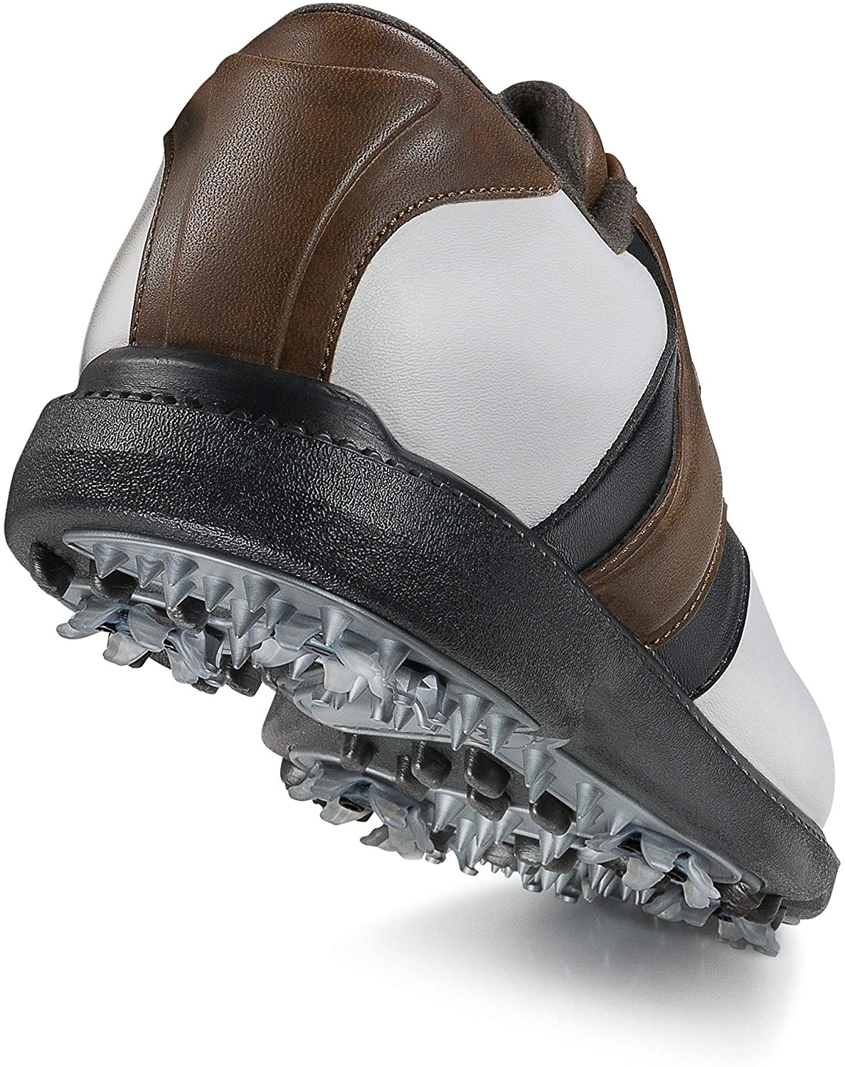 FootJoy FJ Originals Golf Shoes (White/Brown, 10) - image 5 of 7