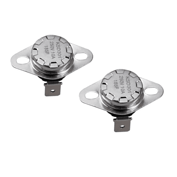 Scaroo WP35001087 Dryer Thermal Fuse Compatible Samsung 14218937 2-Pack