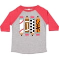 thumbnail image 3 of Inktastic Back to School Sports Pencils Boys or Girls Toddler T-Shirt, 3 of 5