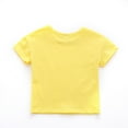 thumbnail image 4 of Kids Tshirts Casual Boys Short Sleeve T Shirts Yellow T Shirts Toddler Tee Shirts Toddler T Shirts 4-5 Years, 4 of 5