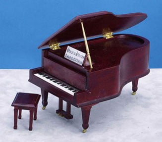 dollhouse grand piano