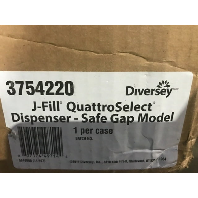 Johnson Diversey J-Fill Quattro Dispensing System 3754220
