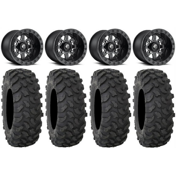 Fuel Maverick Beadlock 15" (4 3) Wheels 32" XTR370 Tires Polaris RZR XP 1000 / PRO XP / Ranger XP 900/1000