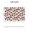 thumbnail image 3 of Rocae Football Printed Heat Resistant Place Mats,Classic Hemstitch Cloth Fabric Placemats Imitation Linen Place Mat Table Mats 18x12 inch, 3 of 9
