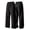 Black #1, variant on Evdexr Mens Baggy Sweatpants Drawstring Wide Leg Sweat Pants with Pockets Fall 2026 Lounge Casual Trousers Oversized Loose Fit Solid Pants XL
