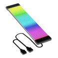 thumbnail image 1 of Flexible RGB LED Light Strip Bar ARGB Board Cover For Computer Power Supply ATX 24PIN GPU Video Card Cables And Case Black GPU 3x8PIN Light Strip, 1 of 6