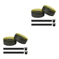 thumbnail image 2 of Transemion 2pcs Bike Handlebar Tapes Anti-slip Road Wraps Waterproof Shock Absorption Self Adhesive Riding Damping Straps Decoration Yellow 2Set, 2 of 6