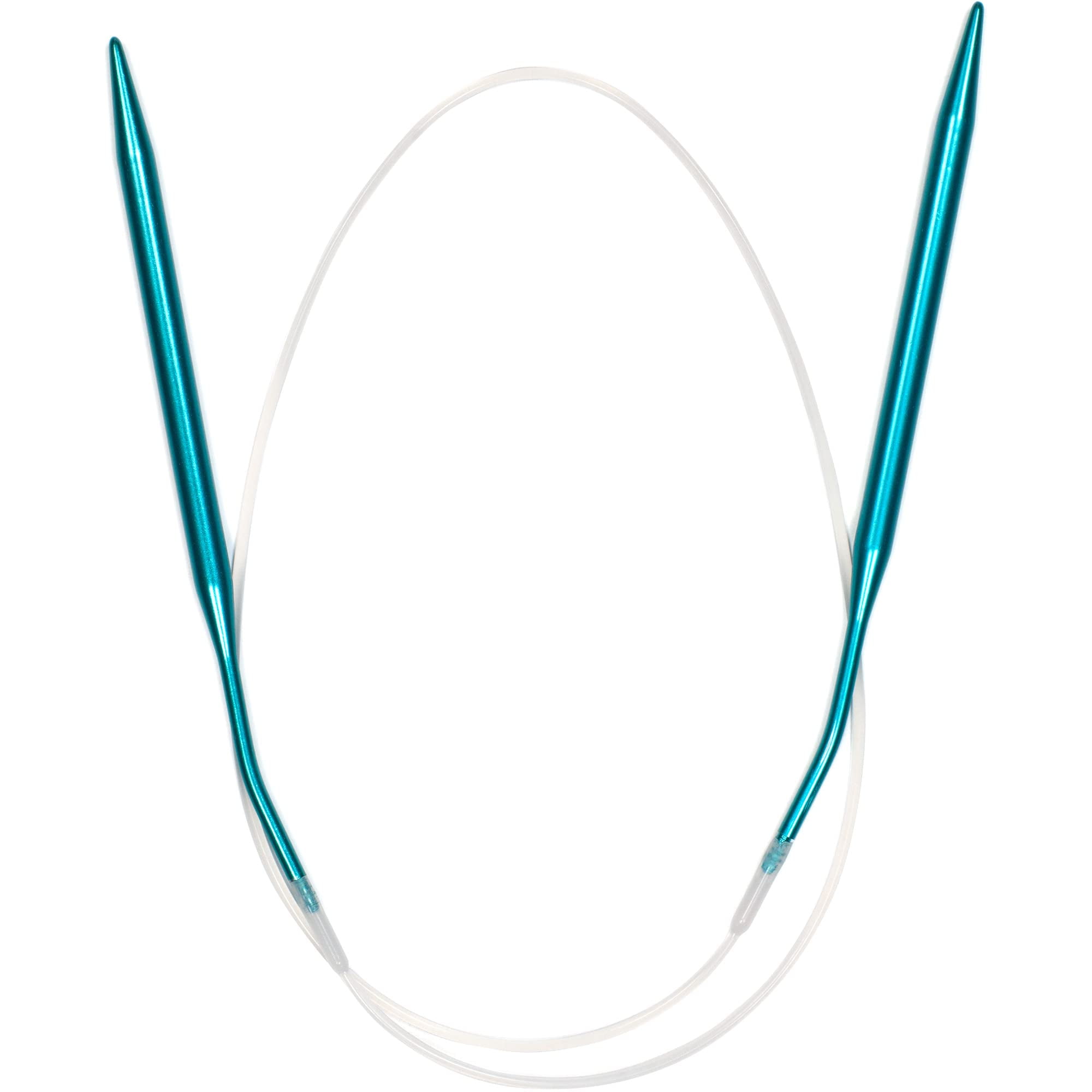 (2 pack) Simplicity Boye 29 in Anodized Aluminum Knitting Circular Needles, Size 10 Blue