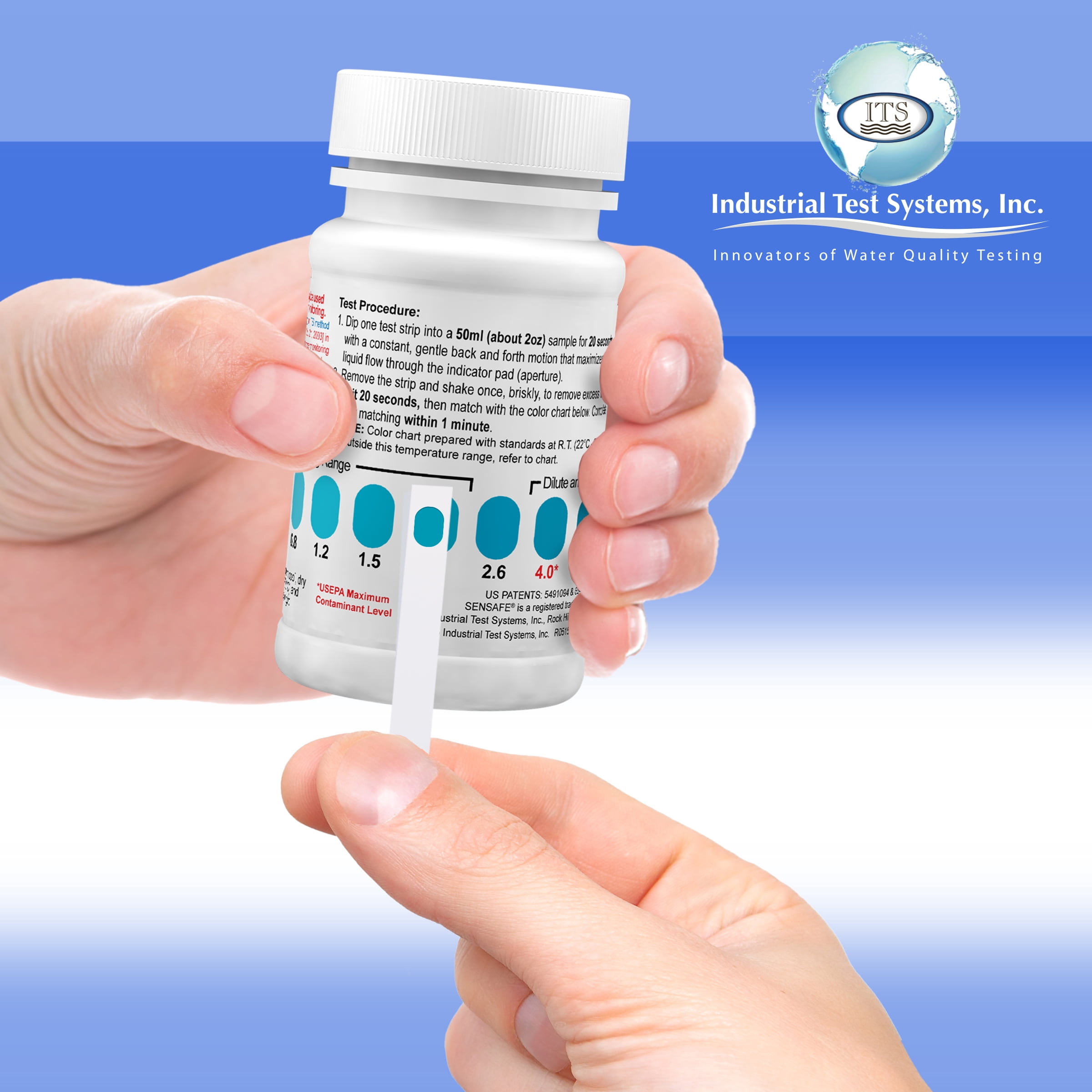 SenSafe® Free Chlorine Water Check Test Strips