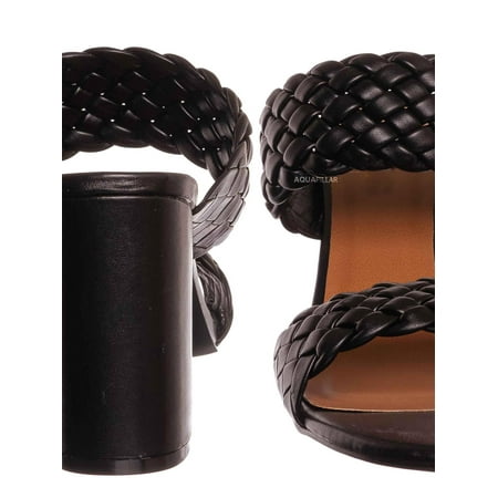 soda braided block heel