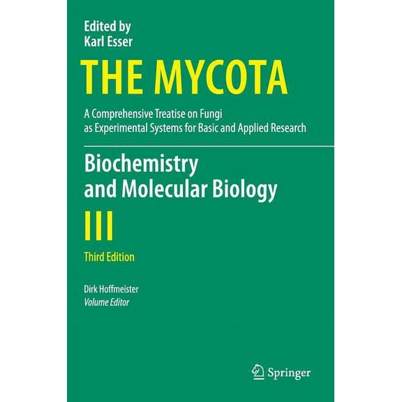 Mycota Biochemistry and Molecular Biology, Book 3, (Hardcover)