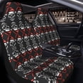 thumbnail image 2 of Uemuo Skull santa hat Pattern Car Seat Covers for Front Seats Waterproof Seat Covers for Cars, Universal Auto Front Seats Protector Fits for Car-, 2 of 6