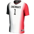 thumbnail image 2 of Unisex GameDay Greats #1 White Cincinnati Bearcats Lightweight Women's Soccer Fashion Jersey, 2 of 4