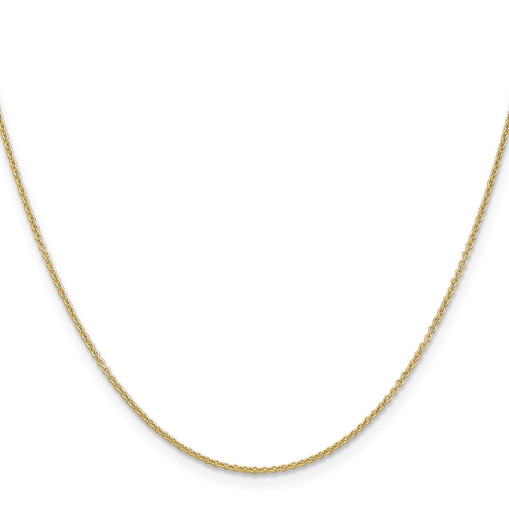 Primal Gold 14K Yellow Gold 1.2mm Cable Chain