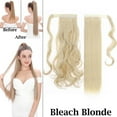 thumbnail image 3 of Benehair Clip in Ponytail Extensions for Women Wrap Around Long Thick Straight Curly Hairpiece, 3 of 13