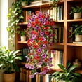 thumbnail image 6 of FastXmas Artificial Hanging Flowers for Outdoors, Hanging Plants Violet Vines UV Resistant for Wall Home Room Garden Wedding Indoor Outdoor Spring Summer Decoration(Purple), 6 of 6