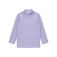 thumbnail image 4 of iiniim Boys' Girls' Thermal Compression Shirt Fleece Lined Undershirt Long Sleeve Base Layer Tops Size 2-16 Purple 10-11, 4 of 7