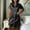 Black, variant on Blmnix Nightshirts Sleep Dress for Women Satin Nightgowns Button Down Nightgown Sleep Shirts Beige Above-the-Knee Short Sleeve Collared Moo Moos for Women Nightgown