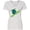 AA-White, variant on Inktastic Sea Turtle with swirls Women's V-Neck T-Shirt