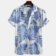 thumbnail image 4 of Chemise à Manches Courtes à Boutons pour Hommes, Mode Décontractée et Confortable, 4 of 9