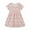 Pink, variant on XBASW Toddler Kids Girls Floral Printing Dress Summer Casual Dress Short Sleeve Girls Cotton Sundress for 2-7 Years