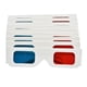 thumbnail image 2 of Gafas 3D de cartón rojo y azul anaglifo universales Worallymy 10+ con marcos de papel (10 unidades por juego), 2 of 8