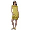 thumbnail image 5 of Moomaya Sleeveless Lace Shift Dress Printed Casual Dresses Women Short Dresses, 5 of 6