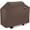 Brown, variant on Grill Cover, Grill Cover for Outdoor Waterproof BBQ Gas Barbecue Heavy Duty 58 Inch Burner Propane Universal Black Patio Smoker Resistant Fade Snow Rain Adjustable Straps Drawstring