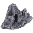 thumbnail image 1 of BEADCEST Ornement de Jardin Mini Rocaille Ciment Composite Noir Décoration Micro Paysage 1 PCS, 1 of 5