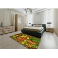 thumbnail image 5 of Ahgly Company Machine Washable Indoor Rectangle Transitional Pistachio Green Area Rugs, 7' x 9', 5 of 7