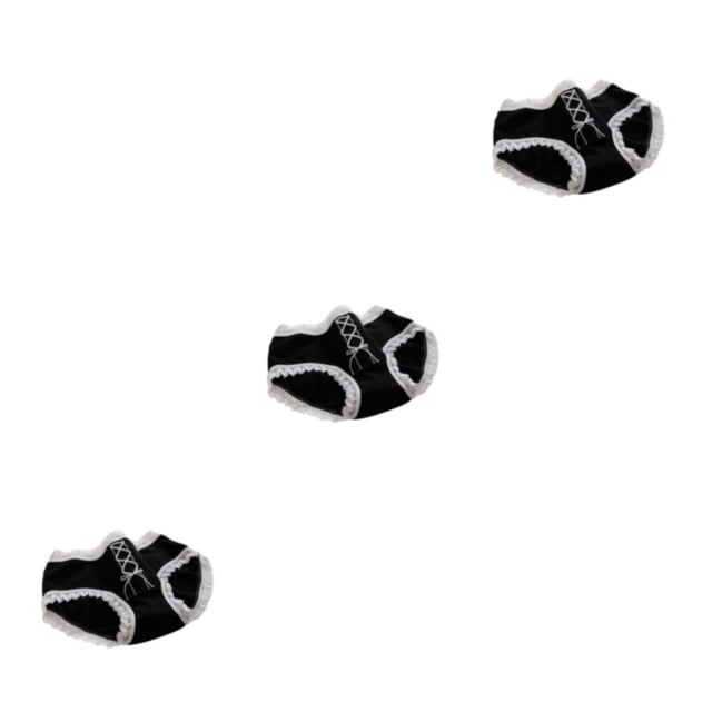 Guardurnaity Bragas de algodón Ropa interior de mujer Calzoncillos suaves lindos de Lolita Calzoncillos de encaje elástico Bowknot Calzoncillos Type1 NO1
