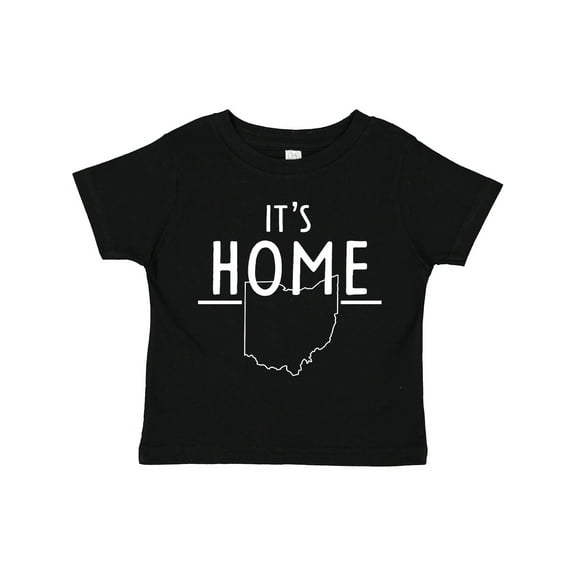 Inktastic It's Home- State of Ohio Outline Boys or Girls Toddler T-Shirt