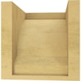 thumbnail image 4 of 7"W x 7"D x 7"H Wide Moab Rough Cedar Woodgrain TimberThane Corbel, Primed Tan, 4 of 6