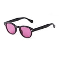 thumbnail image 1 of Typpkmm Vintage Fashion Shell Round Sunglasses Women Men 2024 Brand Design Retro Rivet Yellow Lens Square Sun Glasses Female Uv400 Blue, 1 of 7