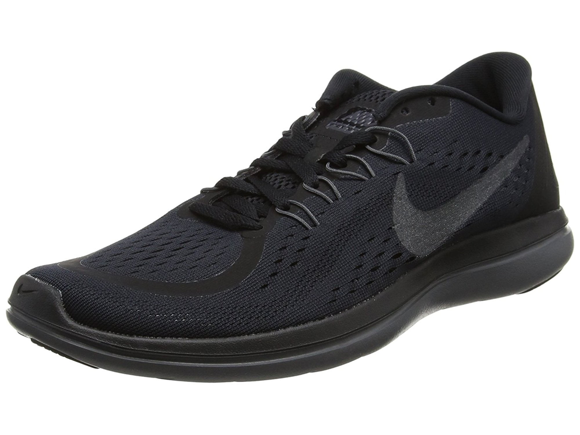 Nike - Nike FLEX 2017 RN Mens Black Lightweight Flexible Running Shoes ...