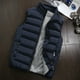 thumbnail image 3 of Chaleco de hombre de otoño e invierno cálido de algodón chaleco de hombre estilo coreano chaleco grueso tienda de moda, 3 of 6