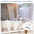 thumbnail image 4 of ZYNERY 18 contrapesos de cortinas de ducha magnéticas, base de imán de cortinas de baño potentes sin costura, imán de revestimiento de cortinas pesadas al aire libre (blanco), 4 of 5
