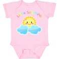 thumbnail image 3 of Inktastic Little Sunshine- Cute Sun Rainbow Letters Boys or Girls Baby Bodysuit, 3 of 5