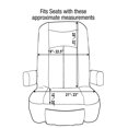 RV Designer C793 Brown GripFit RV Seat Cover 1 Pack