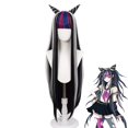 thumbnail image 1 of SL Pelucas para Mioda Ibuki Cosplay Peluca con Cuernos 39'' Negro Mixto Arco Iris Anime Halloween Cosplay Peluca para Mujeres Niñas con Gorra JAMW Sencillez, 1 of 5