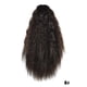thumbnail image 1 of Pelucas con flequillo para mujer, peluca ondulada suelta, garra gruesa, ondulada, rizada, cola de caballo corta, extensiones de cabello con clip., 1 of 3