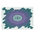thumbnail image 1 of Zodiac Gemini Cutting Board, Doodle Style Mandala Round Pattern with Cosmic Sign and Scribble, Decorative Tempered Glass Cutting and Serving Board, Large Size, Teal Pink and Green, by Ambesonne, 1 of 1