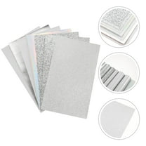 Mobutofu 7Pcs Faux Leather Sheets Assorted Color Rectangular Pu Fabric For Upholstery Craft Projects 33.00X20.00X0.10Cm