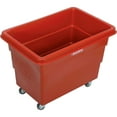 thumbnail image 2 of Global Industrial 800313RD 8 Bushel Direct Mount Base Red Plastic Bulk Box Truck, 2 of 6