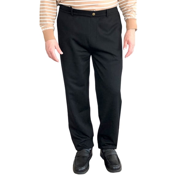Side-Opening Adaptive Pants for Men - Stan | Black - XL