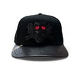 thumbnail image 2 of Gorra VAGO Style LA PANTERA Negra Visera Curva de Piel, 2 of 5