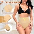thumbnail image 4 of Bragas moldeadoras de cuerpo con forma de tanga para mujer, 4 of 6
