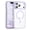 Purple, variant on VENINGO Magnetic for iPhone 17 Pro Max 6.9" Case, Compatible with Mag-safe Shockproof Protective Bumper Cute Transparent Slim Anti-Yellowing Phone Case for iPhone 17 Pro Max Cover, Clear Pink